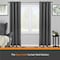 Kenney Mfg Kenney Waverly 3/4" Fast Fit Easy Install Decorative Window Curtain Rod, 42-120", Black KN80803NP - alternate 2